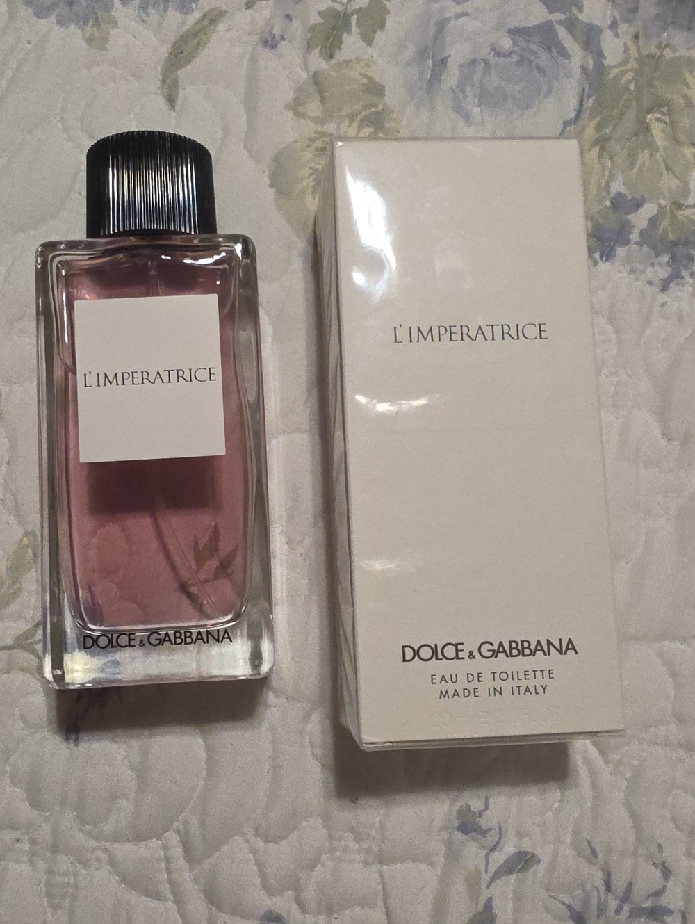 Dolce & Gabbana L'Imperatrice Pink and Black Bottle